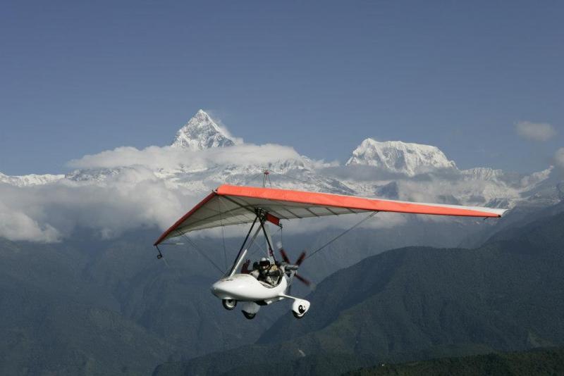 Nepal Ultra Light Aircraft Flight